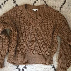 H&M Brown Knit Sweater